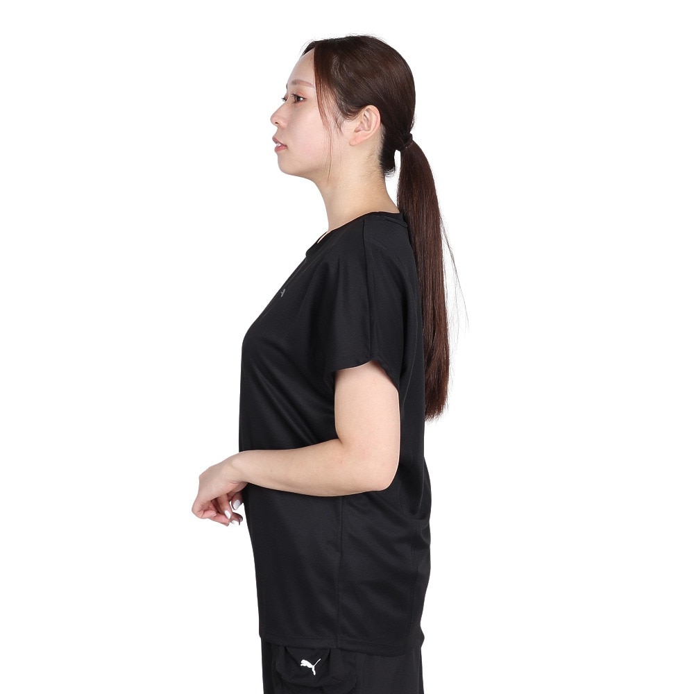プーマ（PUMA）（レディース）ESS キャット CHM 半袖Tシャツ 686921 01 BLK