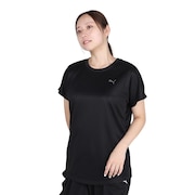 (レディース)ESS キャット CHM 半袖Tシャツ 686921 01 BLK