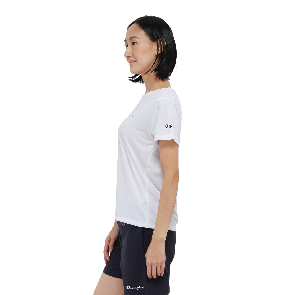 チャンピオン（CHAMPION）（レディース）C VAPPER 半袖Tシャツ 防臭 CW-BS301 010