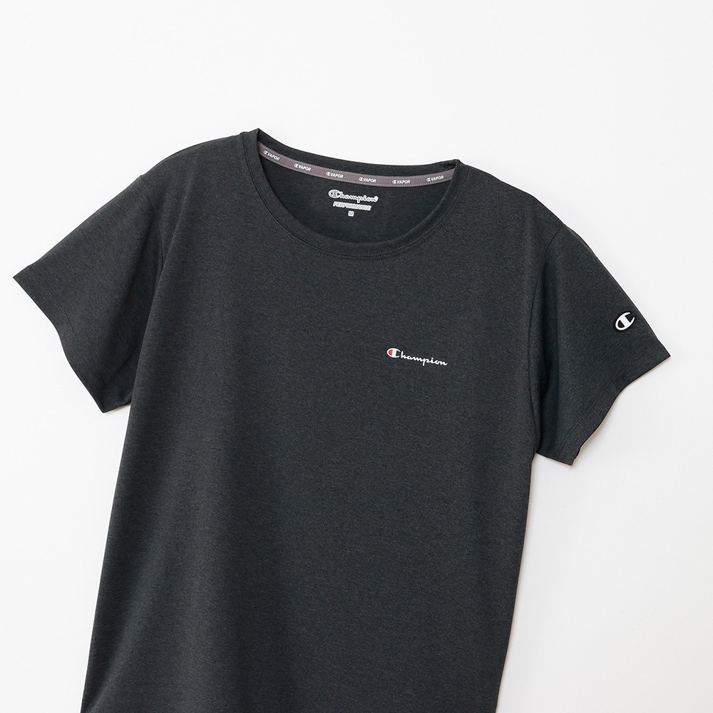 チャンピオン（CHAMPION）（レディース）C VAPPER 半袖Tシャツ 防臭 CW-BS301 090