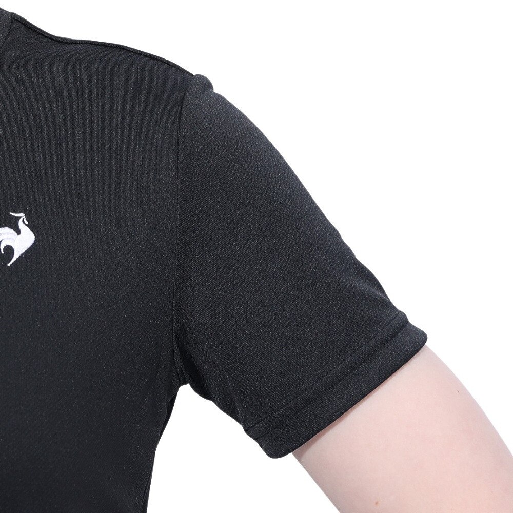 ルコックスポルティフ（lecoqsportif）（レディース）エコペット 半袖Tシャツ LT5SHTZ1L BK00