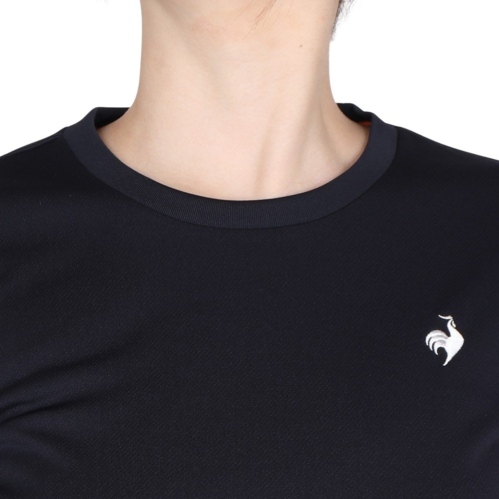 ルコックスポルティフ（lecoqsportif）（レディース）エコペット 半袖シャツ LT5SHTZ1L NV00