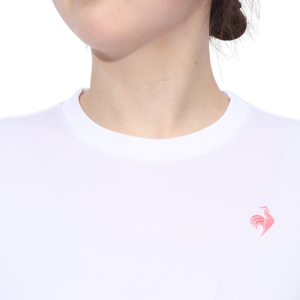 ルコックスポルティフ（lecoqsportif）（レディース）エコペット 半袖シャツ LT5SHTZ1L WH00