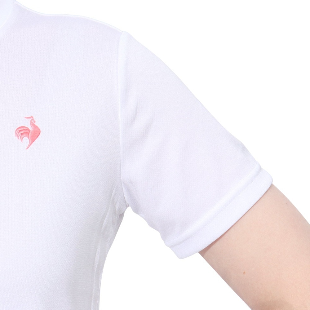 ルコックスポルティフ（lecoqsportif）（レディース）エコペット 半袖シャツ LT5SHTZ1L WH00