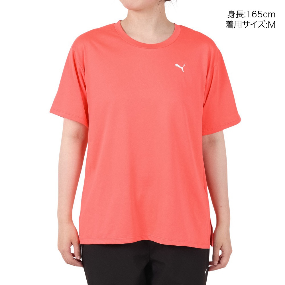 プーマ（PUMA）（レディース）トレーニング TAD ベーシック 半袖 Tシャツ 527034 24 SPNK