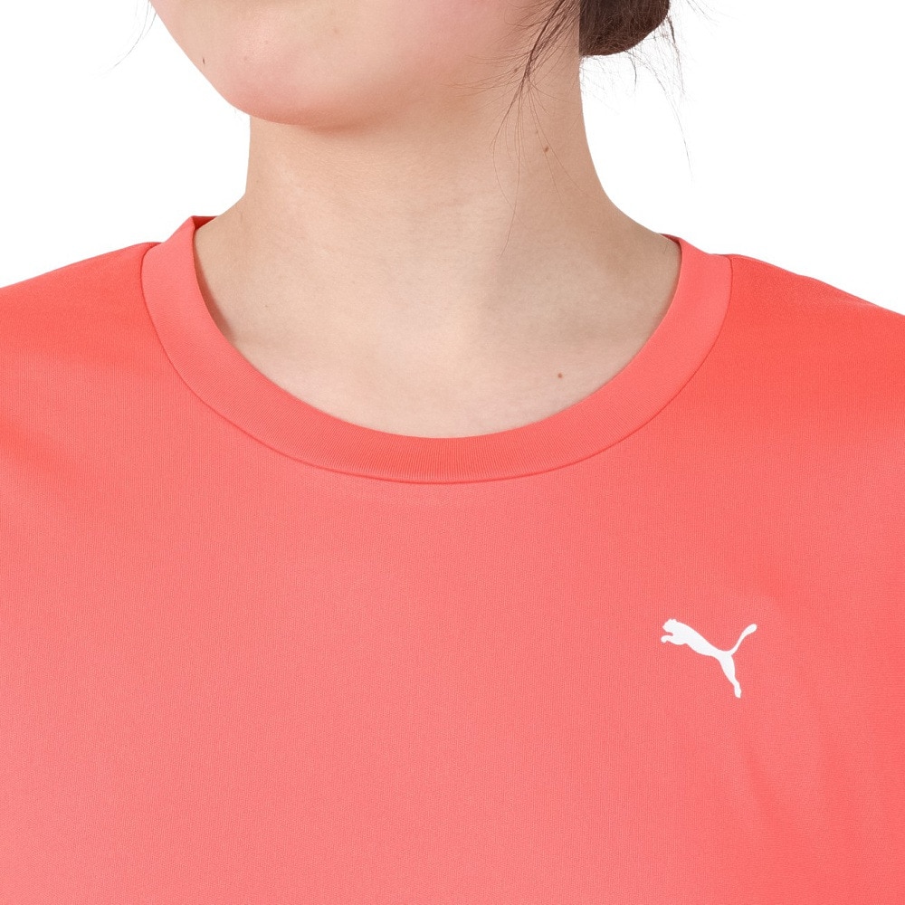 プーマ（PUMA）（レディース）トレーニング TAD ベーシック 半袖 Tシャツ 527034 24 SPNK