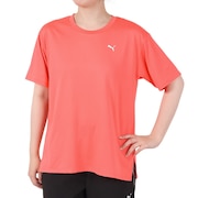 (レディース)トレーニング TAD ベーシック 半袖 Tシャツ 527034 24 SPNK