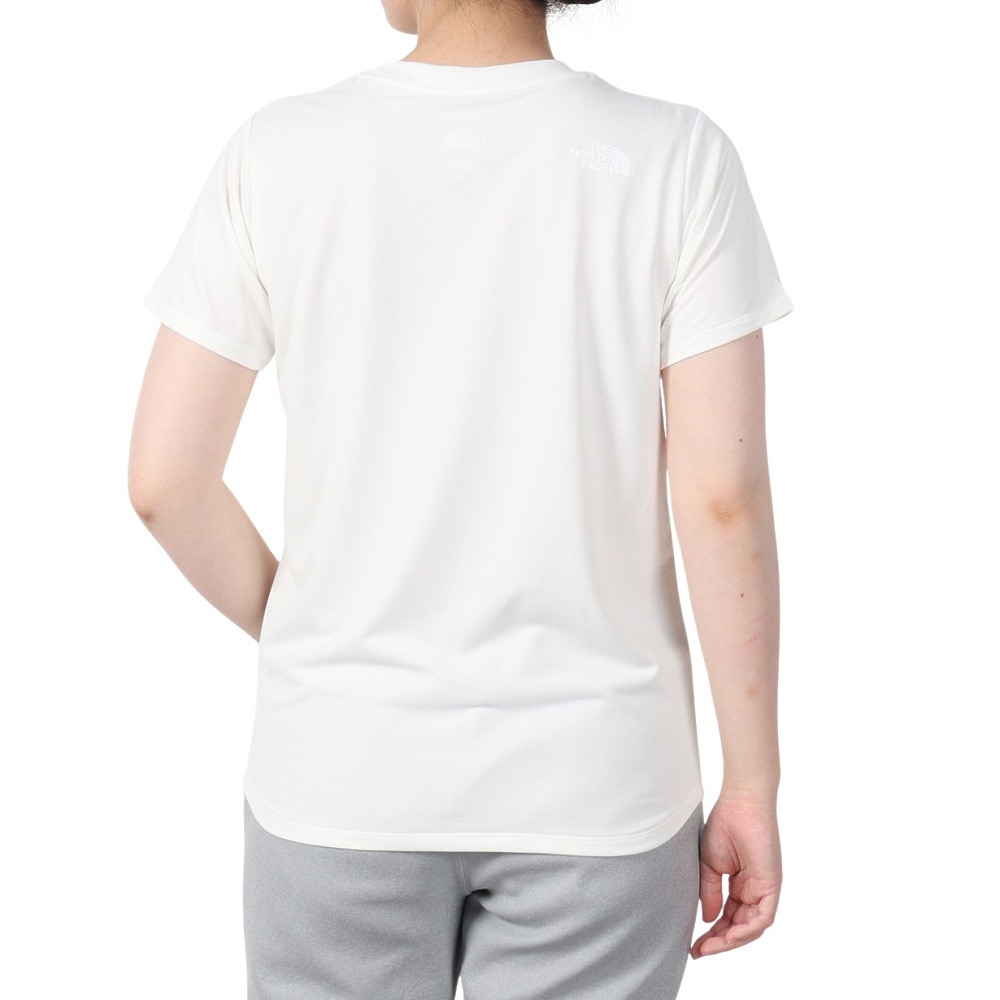 ザ・ノース・フェイス（THE NORTH FACE）（レディース）半袖 ワンポイントロゴ ティーシャツ NTW32588 GS