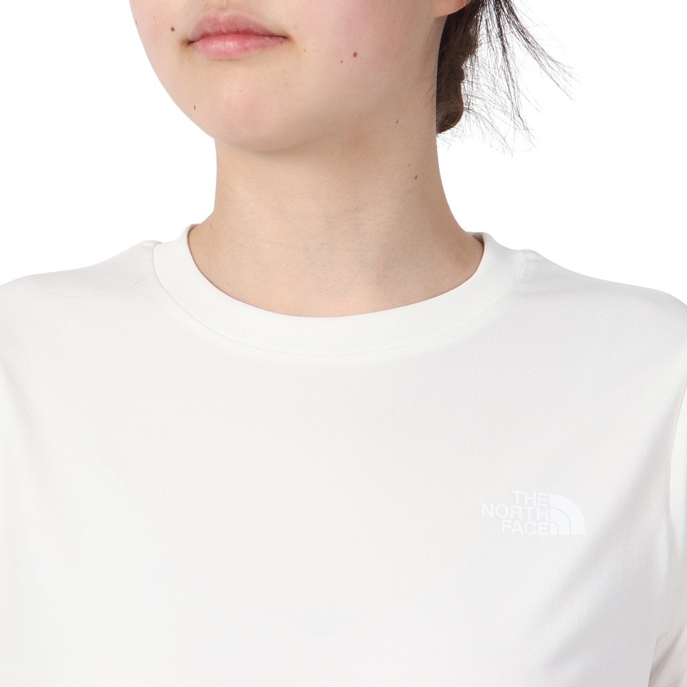 ザ・ノース・フェイス（THE NORTH FACE）（レディース）半袖 ワンポイントロゴ ティーシャツ NTW32588 GS
