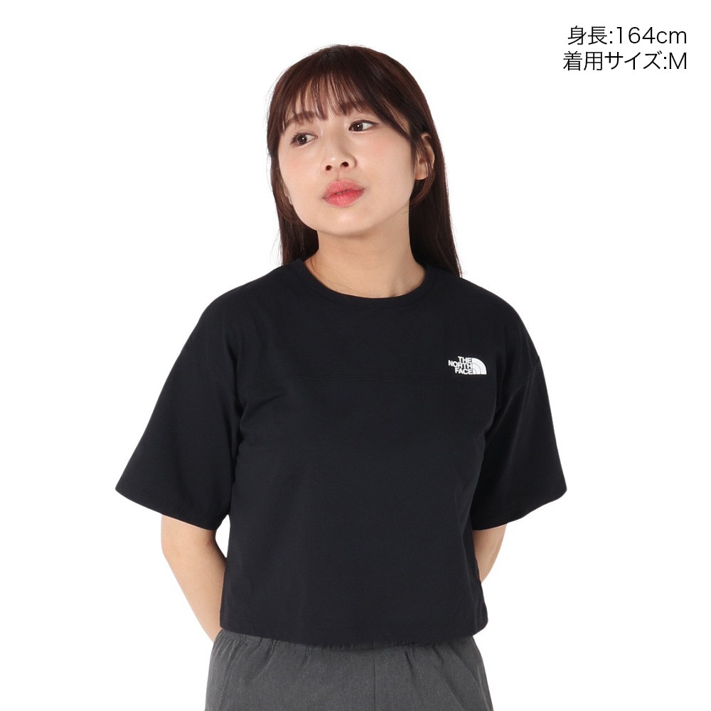 ザ・ノース・フェイス（THE NORTH FACE）（レディース）半袖 ES ワイドTシャツ NTW32597 K