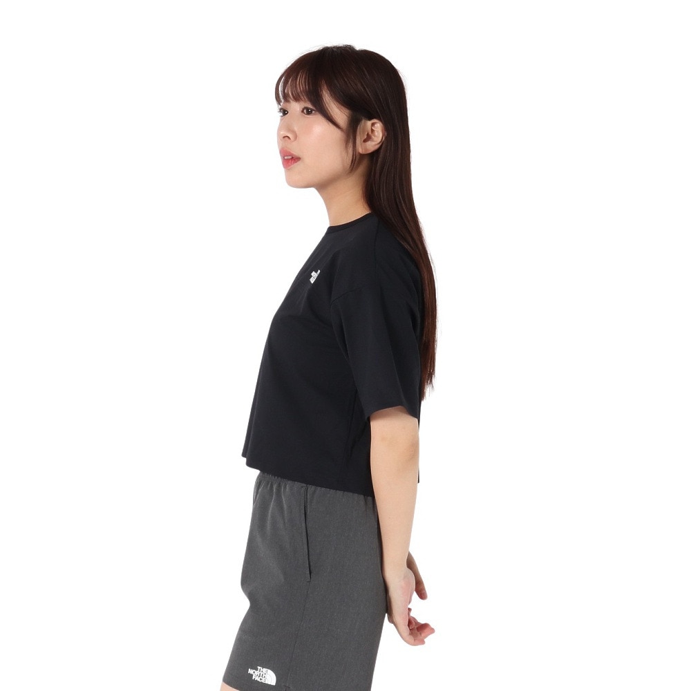 ザ・ノース・フェイス（THE NORTH FACE）（レディース）半袖 ES ワイドTシャツ NTW32597 K
