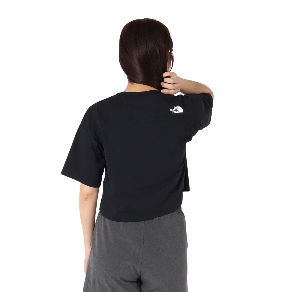 ザ・ノース・フェイス（THE NORTH FACE）（レディース）半袖 ES ワイドTシャツ NTW32597 K