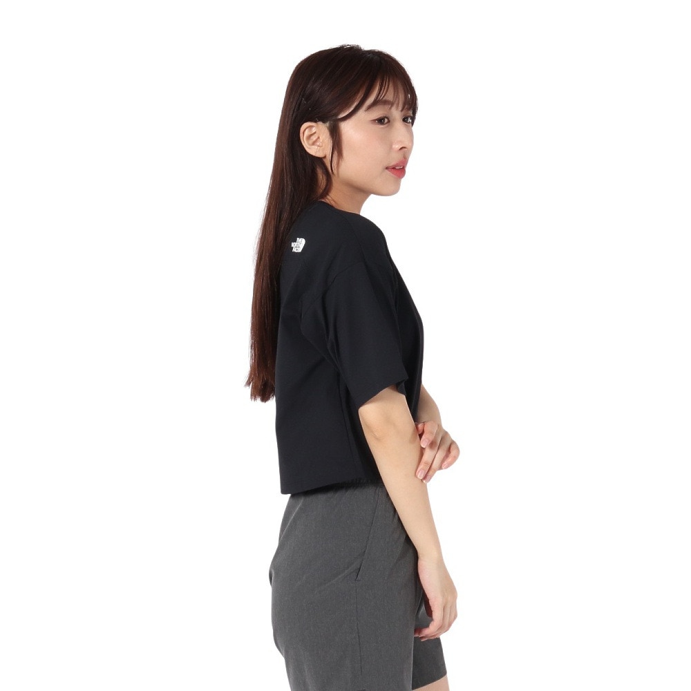 ザ・ノース・フェイス（THE NORTH FACE）（レディース）半袖 ES ワイドTシャツ NTW32597 K