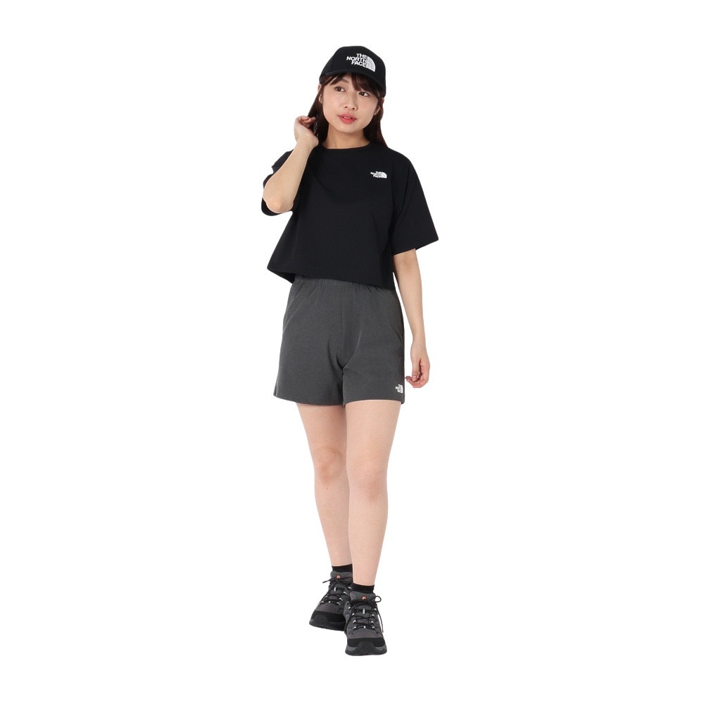 ザ・ノース・フェイス（THE NORTH FACE）（レディース）半袖 ES ワイドTシャツ NTW32597 K