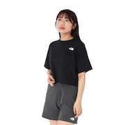 (レディース)半袖 ES ワイドTシャツ NTW32597 K