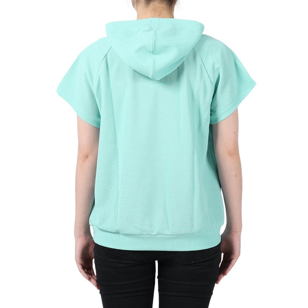 ルコックスポルティフ（lecoqsportif）（レディース）半袖Tシャツ レディース ヘランカ パーカー QMWVJA70XB BL
