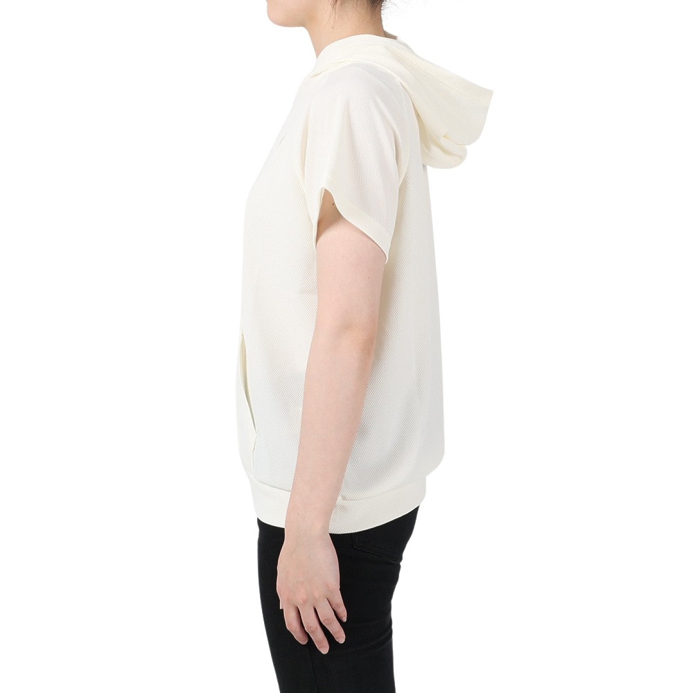 ルコックスポルティフ（lecoqsportif）（レディース）半袖Tシャツ レディース ヘランカ パーカー QMWVJA70XB WH