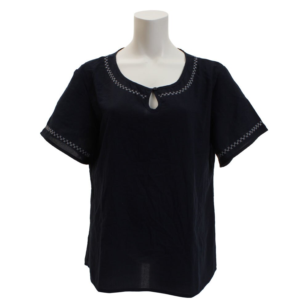  Tシャツ レディース 半袖 WOVEN SMOCK 864EK8CG5830NVY オンライン価格