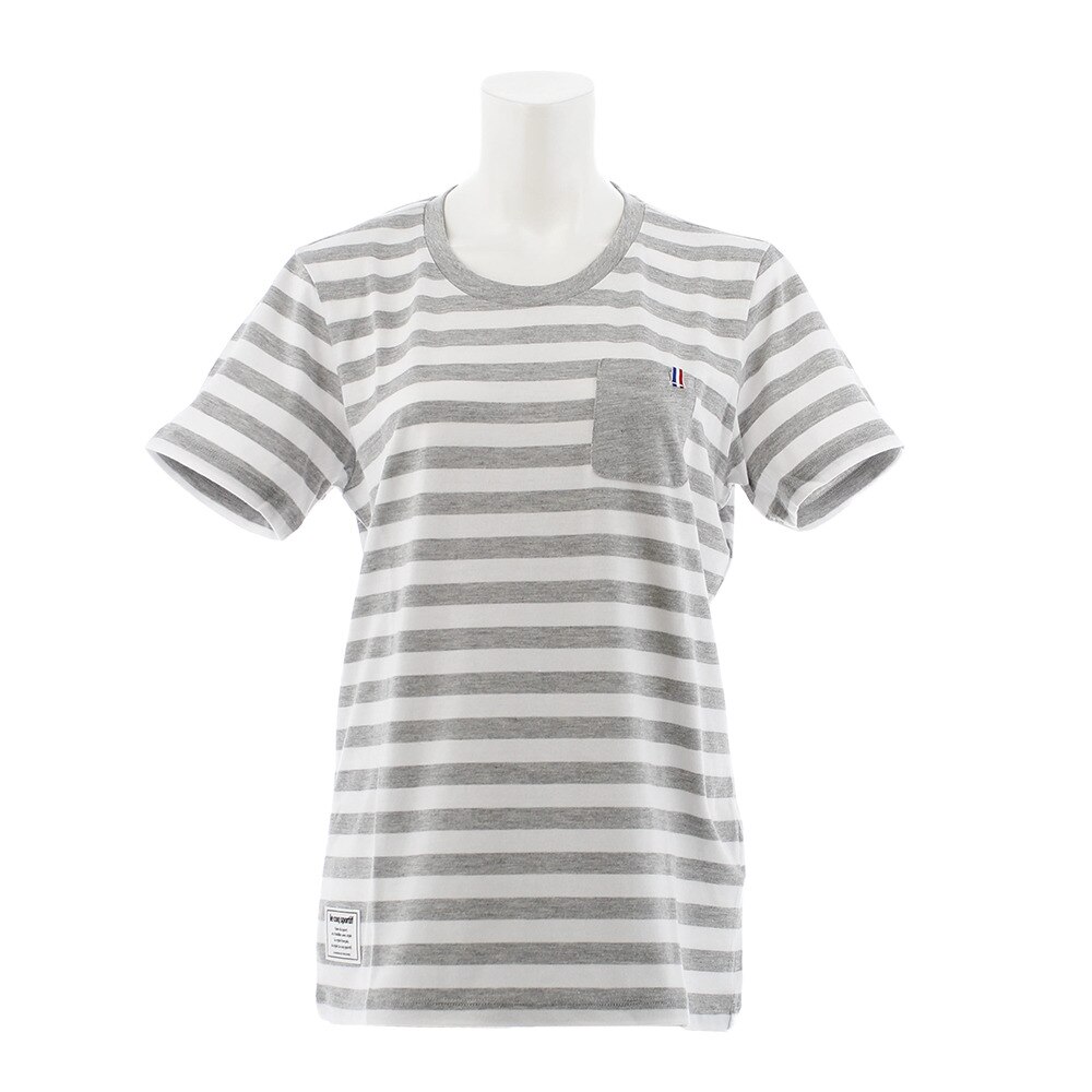  Tシャツ 半袖 ボーダー QMWNJA11XB WHT オンライン価格