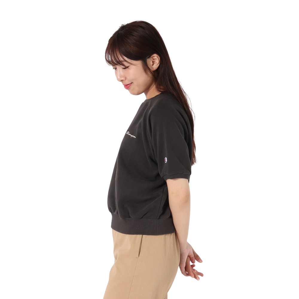チャンピオン-ヘリテイジ（CHAMPION-HERITAGE）（レディース）ショートスリーブスウェットシャツ CW-B005 055