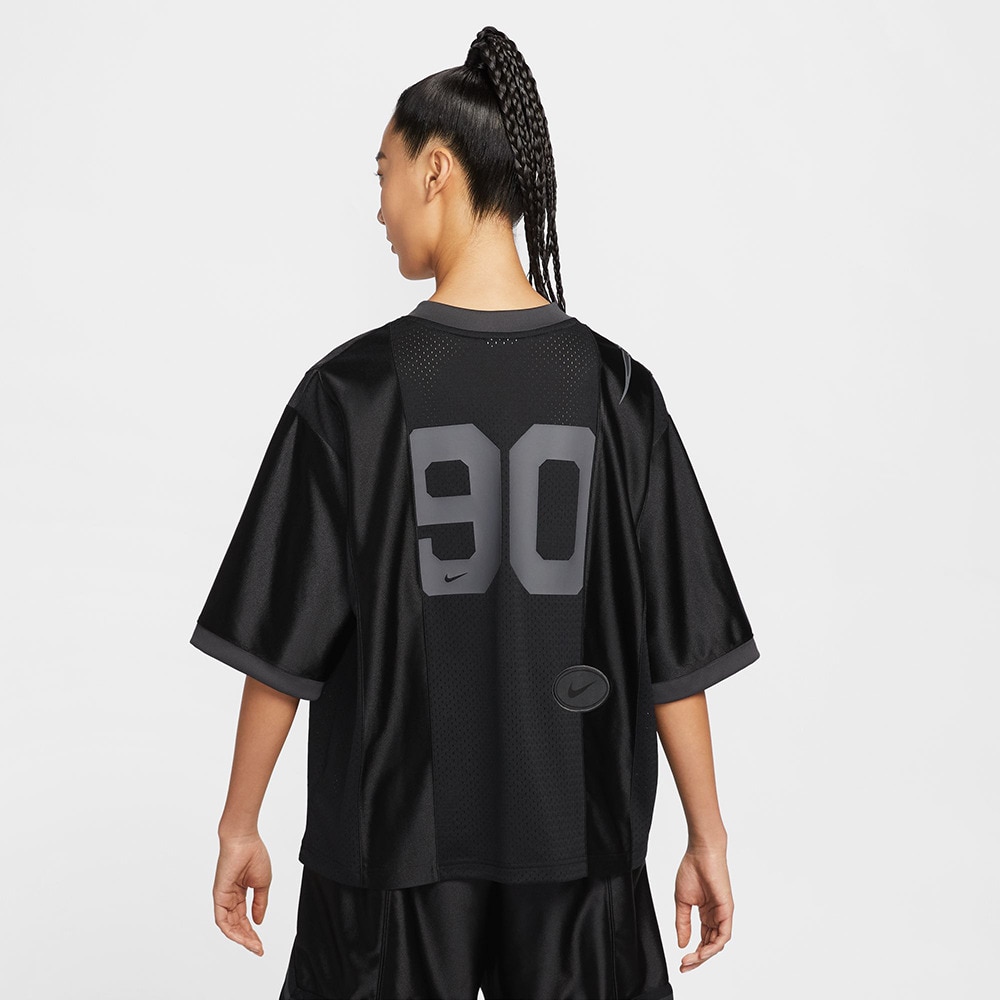 ナイキ（NIKE）（レディース）スポーツウェア ストリート オーバーサイズド ショートスリーブ グラフィック ジャージー HJ0281-010
