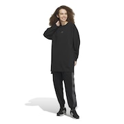 (レディース)長袖Tシャツ レディース ワーディング ルーズフィット  チュニック IEH94