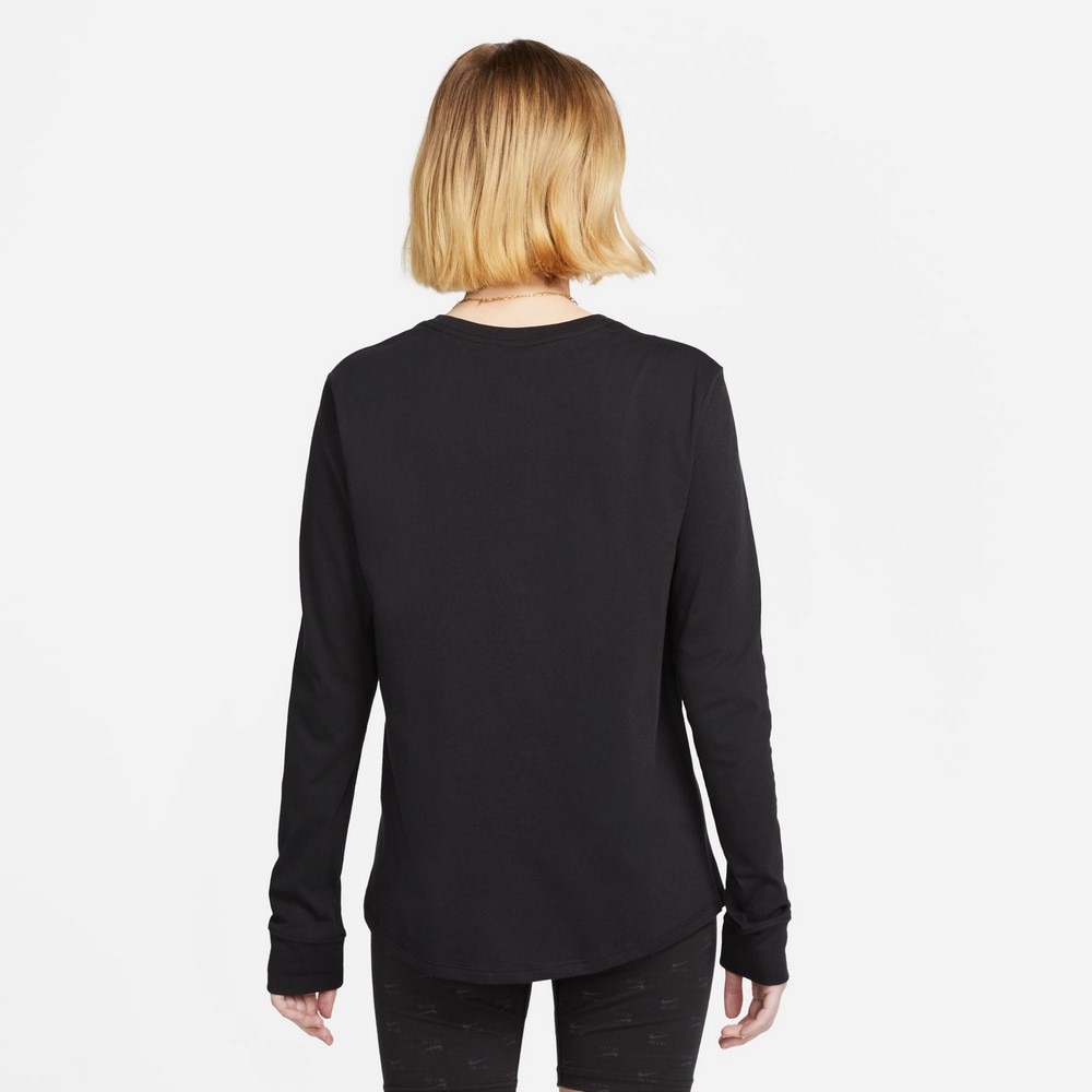 ナイキ（NIKE）（レディース）エッセンシャル ロングスリーブ ロゴ Tシャツ FJ0442-010