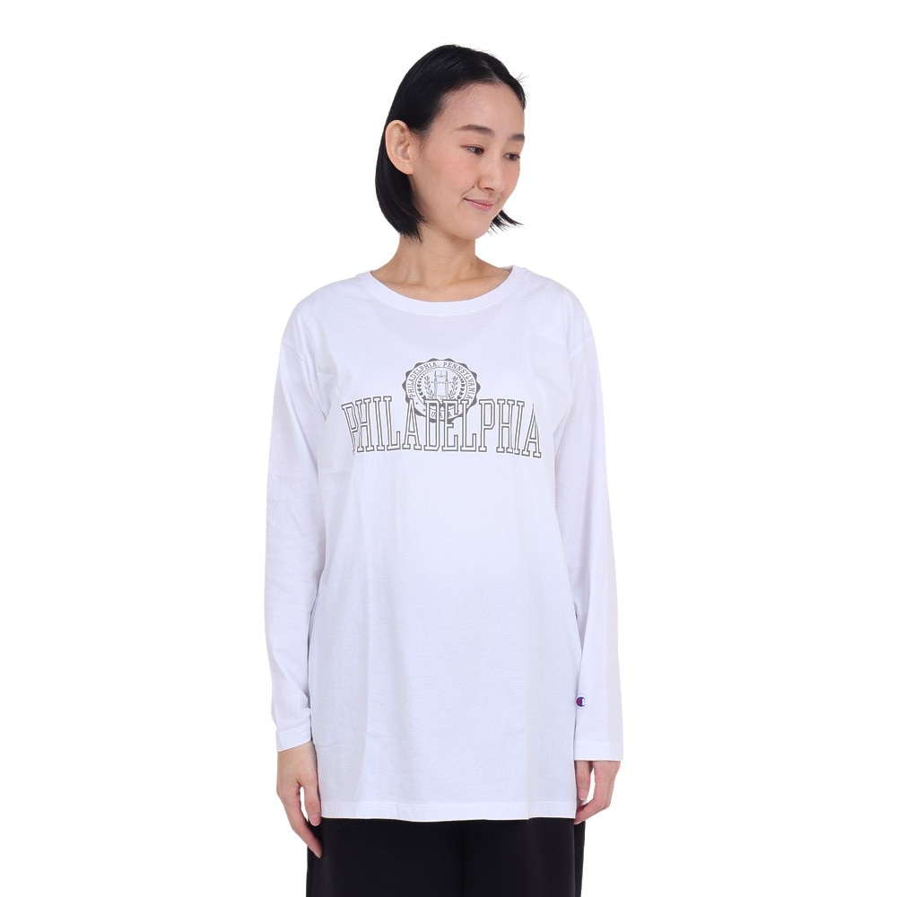 チャンピオン-ヘリテイジ（CHAMPION-HERITAGE）（レディース）長袖Tシャツ CW-X405 010