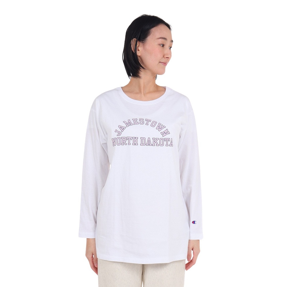 チャンピオン-ヘリテイジ（CHAMPION-HERITAGE）（レディース）長袖Tシャツ CW-X406 010