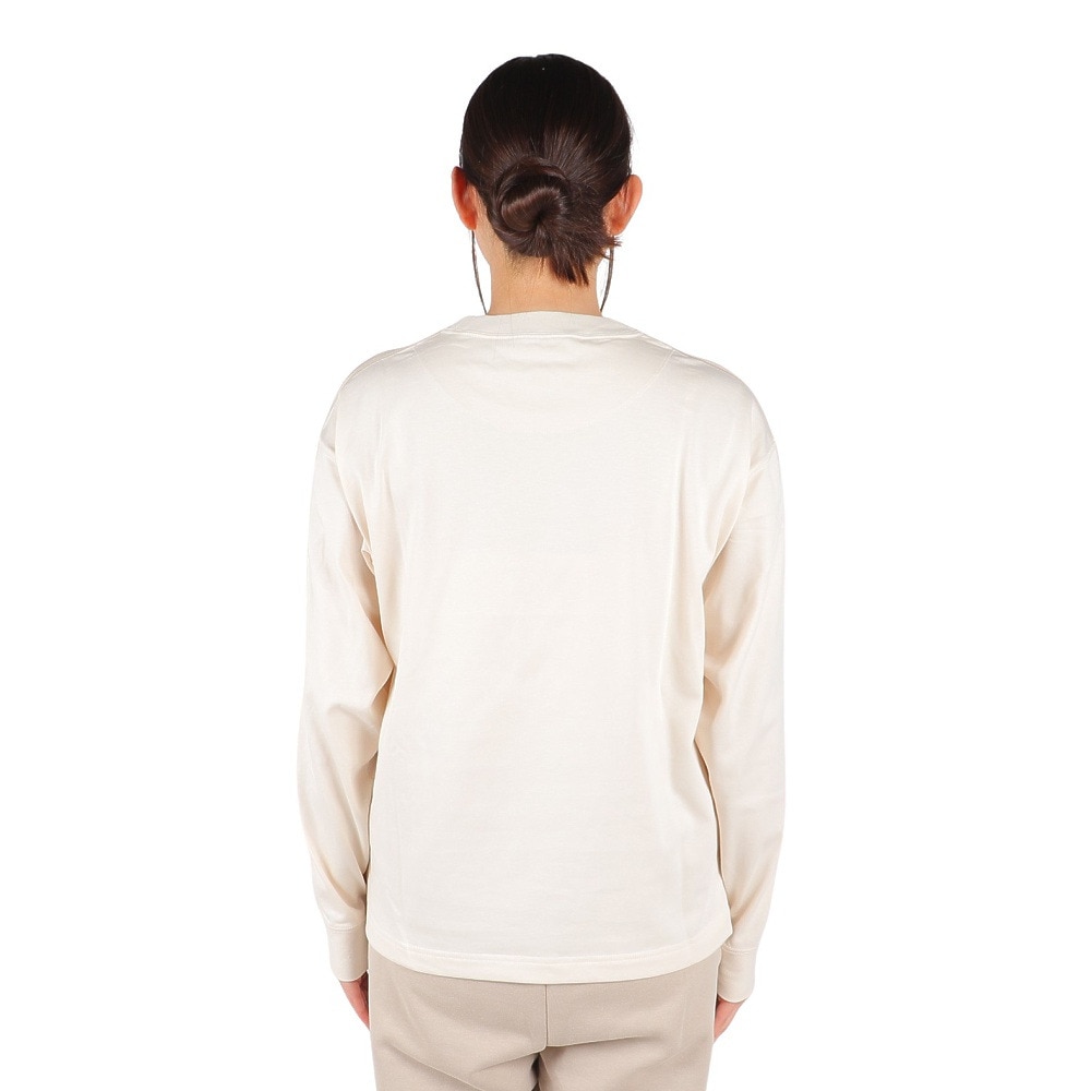 アディダス（adidas）（レディース）エッセンシャルズ プラス 3ストライプ 長袖Tシャツ KVF78-JF1391