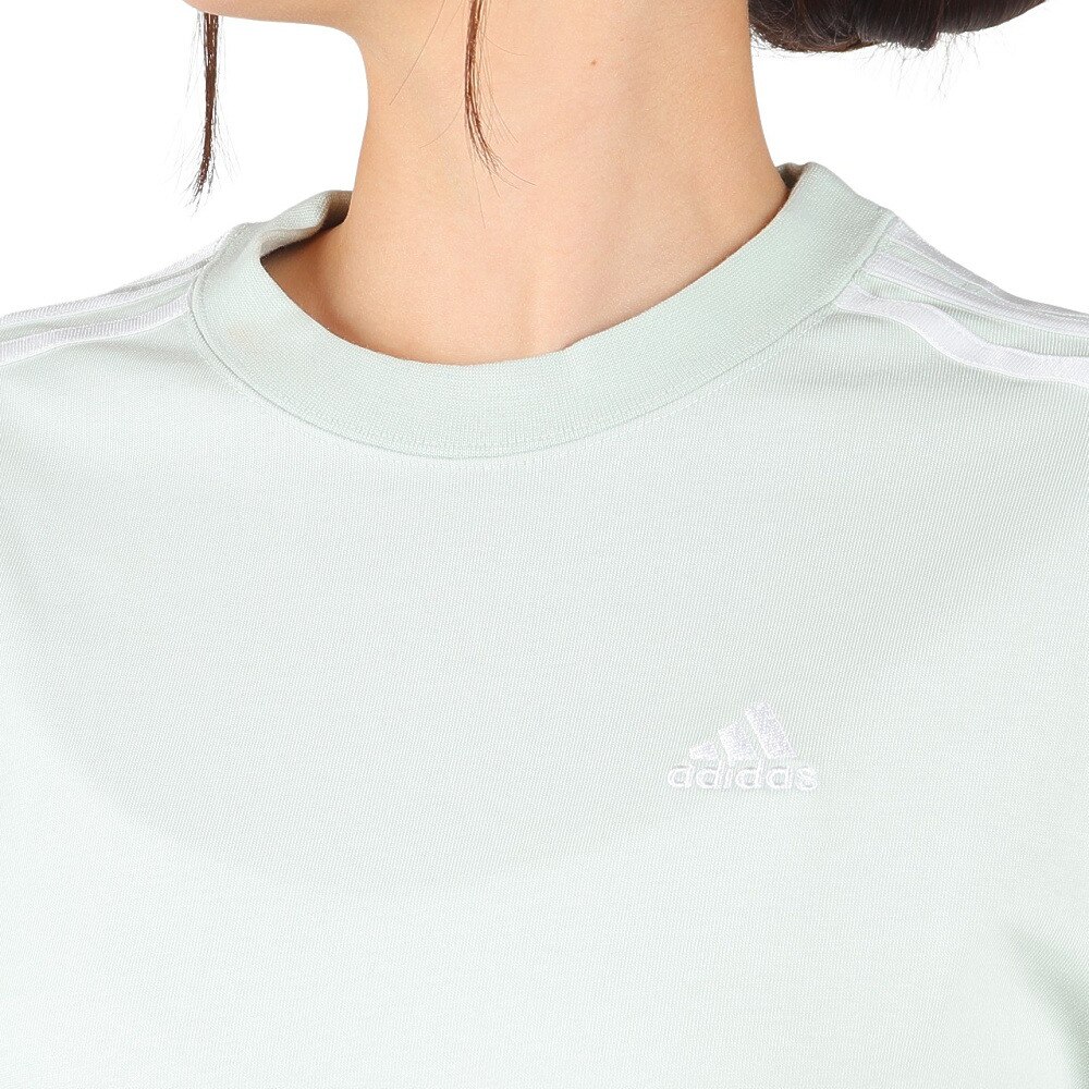 アディダス（adidas）（レディース）エッセンシャルズ プラス 3ストライプ 長袖Tシャツ KVF78-JF1393★★★