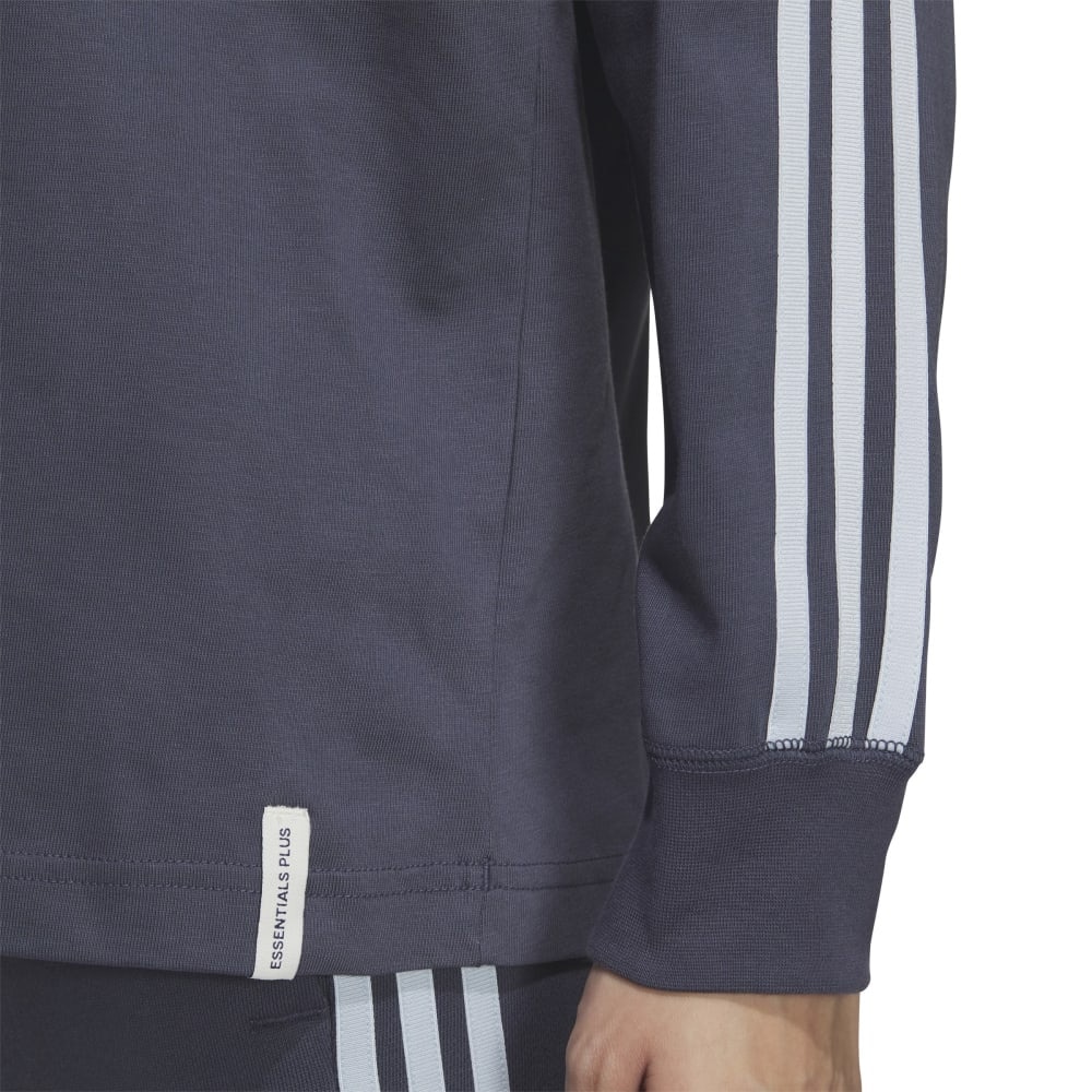 アディダス（adidas）（レディース）エッセンシャルズ プラス スリーストライプス 長袖Tシャツ JUP43-JW4498