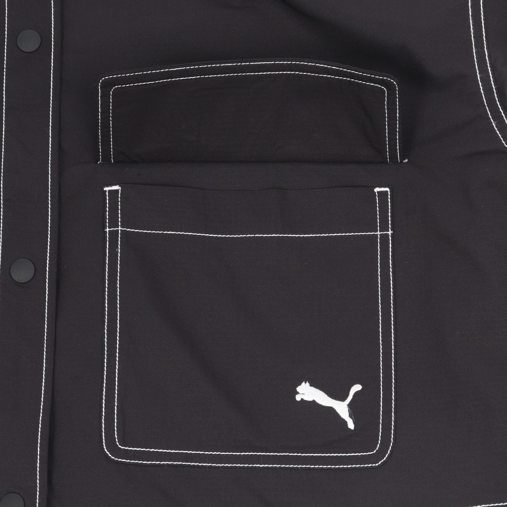 プーマ（PUMA）（レディース）AUTUMN ウーブン 長袖Tシャツ 690182 01 BLK