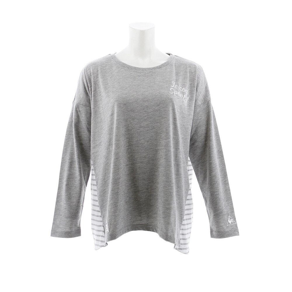 ポイント15倍 多少の傷汚れありの為大奉仕 Tシャツ レディース 長袖 Aライントップス Qmwmjb11xb Mgr オンライン価格 ルコック スポルティフ ヴィクトリアゴルフ