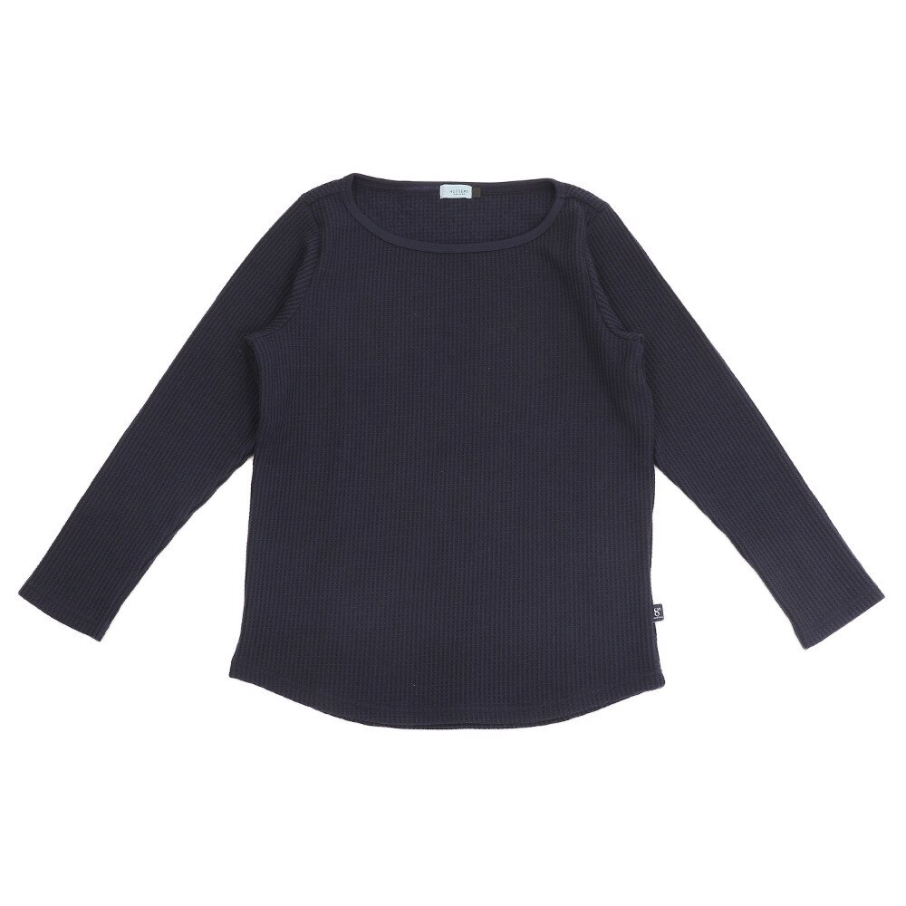 Tシャツ レディース 長袖 WAFFLE JERSEY HU19F02HD864303NVY オンライン価格