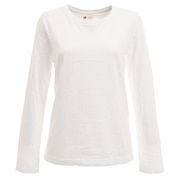 ヘインズ（Hanes）（レディース）Tシャツ レディース 長袖 クルーネックロングスリーブ 2枚組 HW5440 008