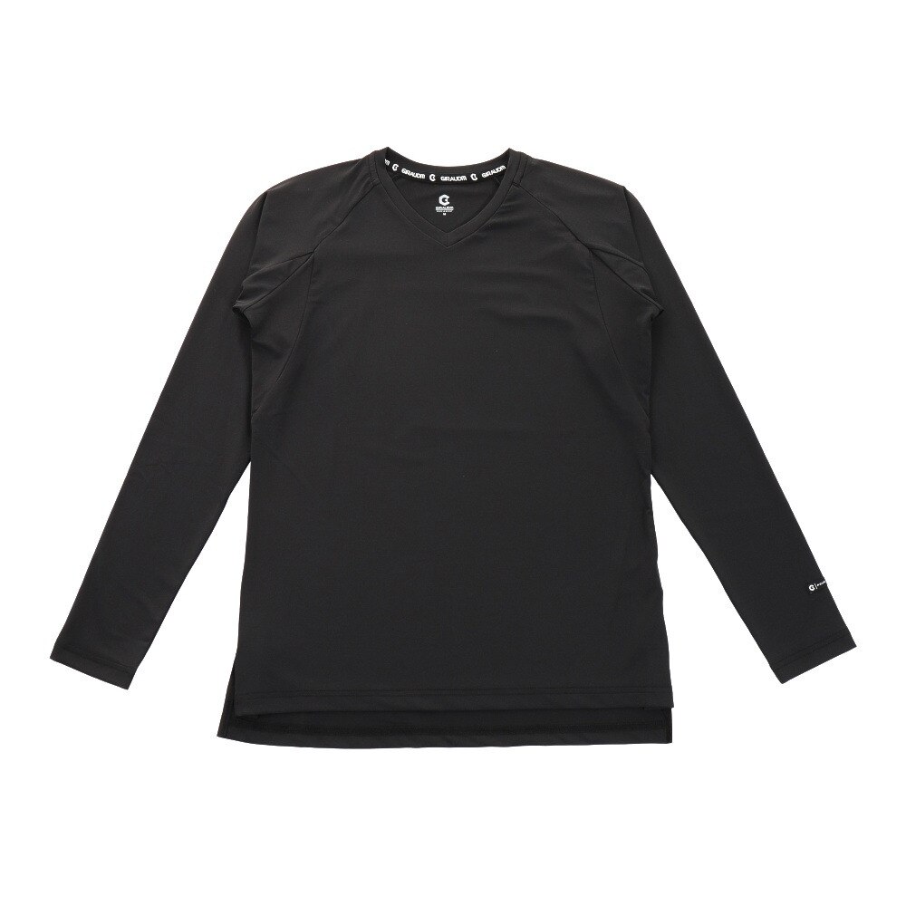  ドライプラス シャインブロック 長袖Tシャツ 864GM1HD6836 BLK