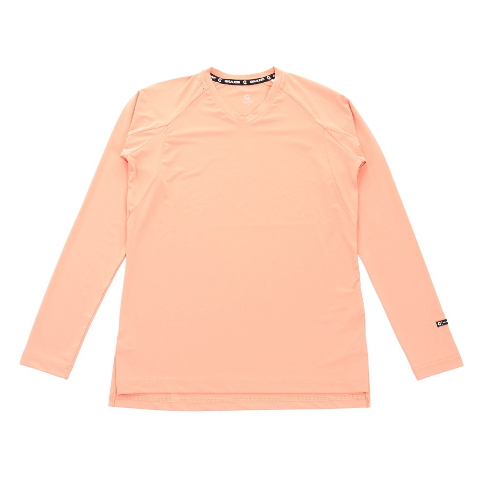  ドライプラス シャインブロック 長袖Tシャツ 864GM1HD6836 PNK