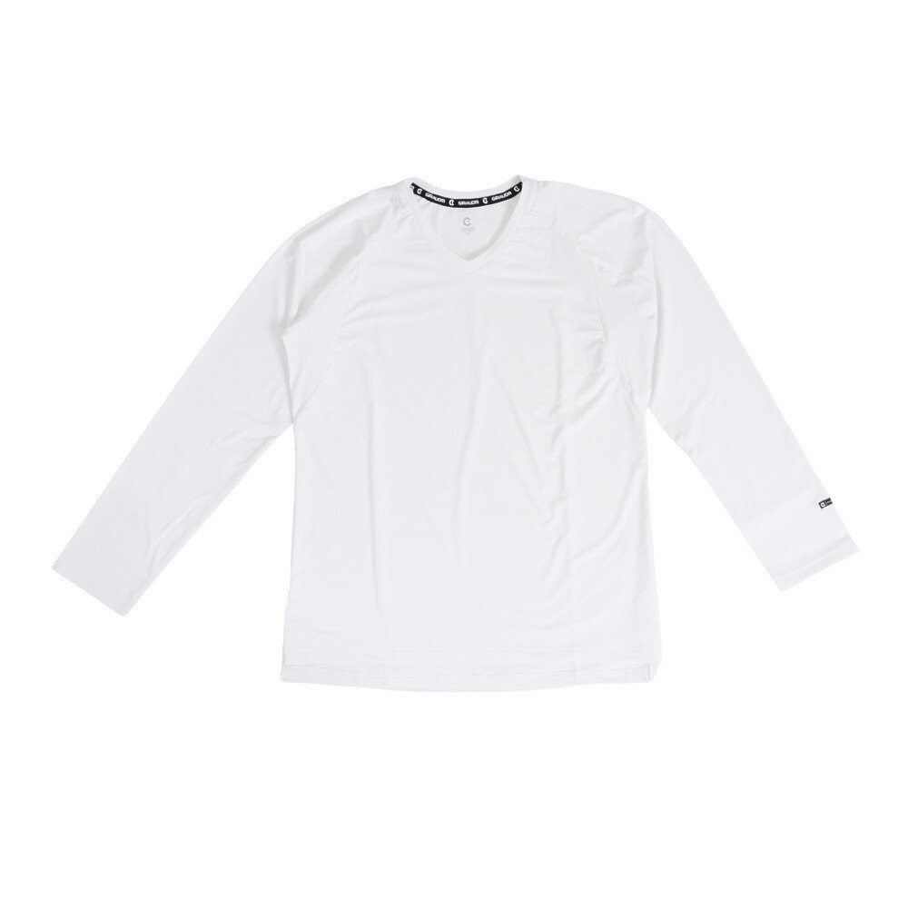  ドライプラス シャインブロック 長袖Tシャツ 864GM1HD6836 WHT
