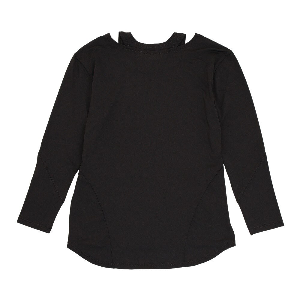 パフォーマンスギア（PG）（レディース）モックレイヤー 長袖Tシャツ 864PG1DSK2039 BLK