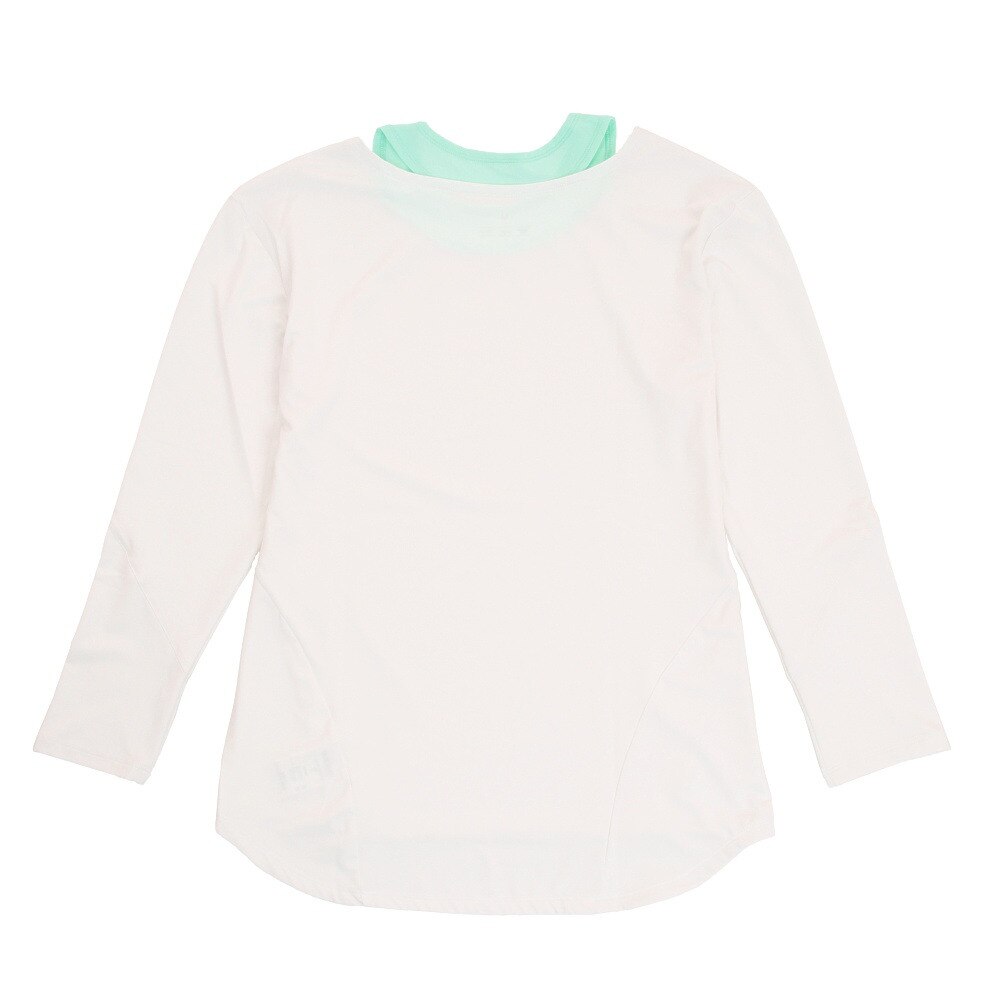 PG（レディース）長袖Tシャツ レディース MOCK LAYER  864PG1DSK2039 WHT