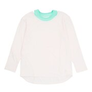 PG(レディース)長袖Tシャツ レディース MOCK LAYER  864PG1DSK2039 WHT