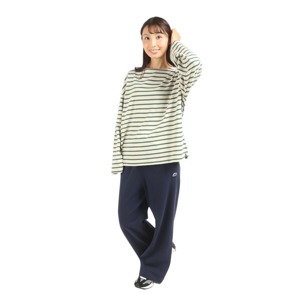 ニューバランス（new balance）（レディース）長袖Tシャツ レディース 900 ストライプ AWT25071TWF