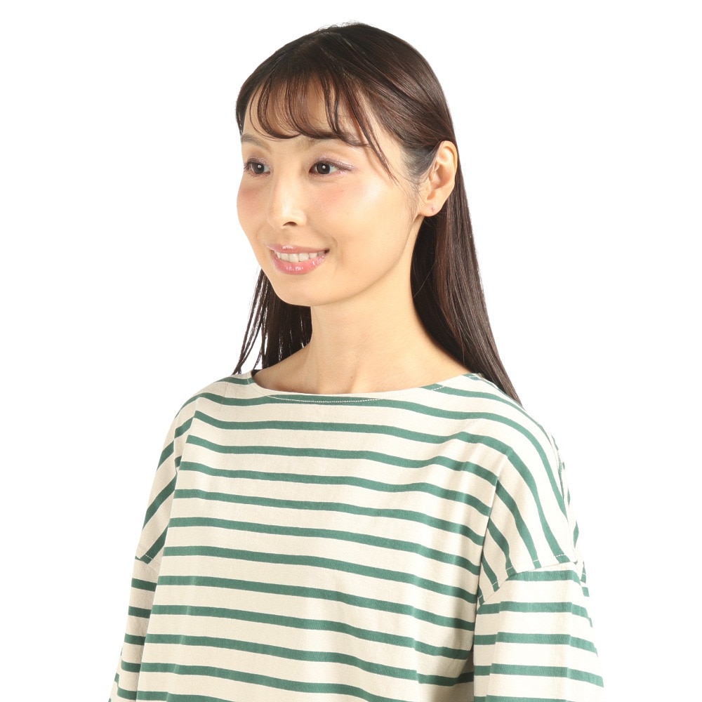 ニューバランス（new balance）（レディース）長袖Tシャツ レディース 900 ストライプ AWT25071TWF
