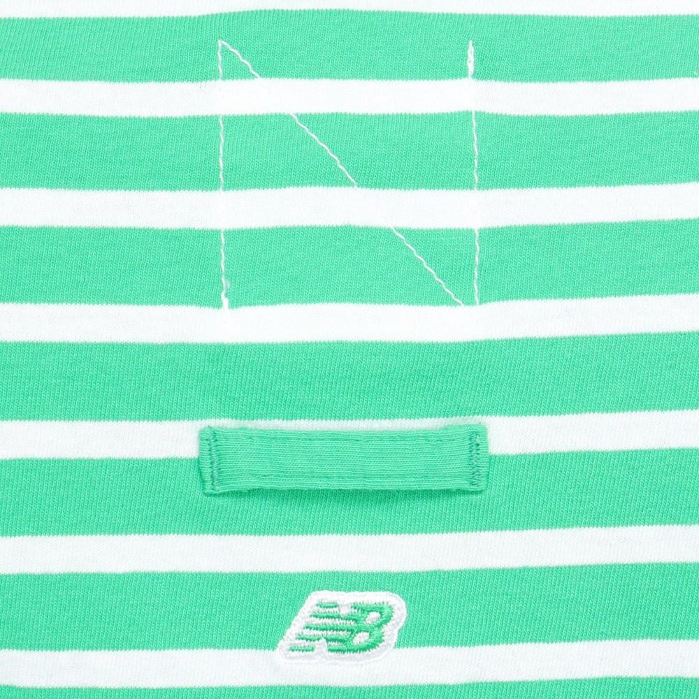 ニューバランス（new balance）（レディース）長袖Tシャツ レディース 900 ボートネックストライプ AWT35026GN
