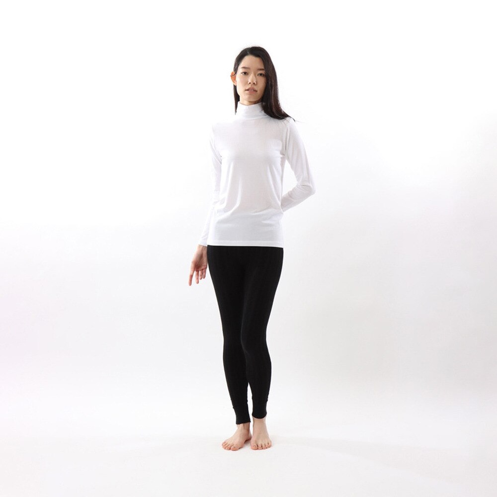 ヘインズ（Hanes）（レディース）長袖Tシャツ レディース ソフトフィット タートルネック  HW4-Y501 010