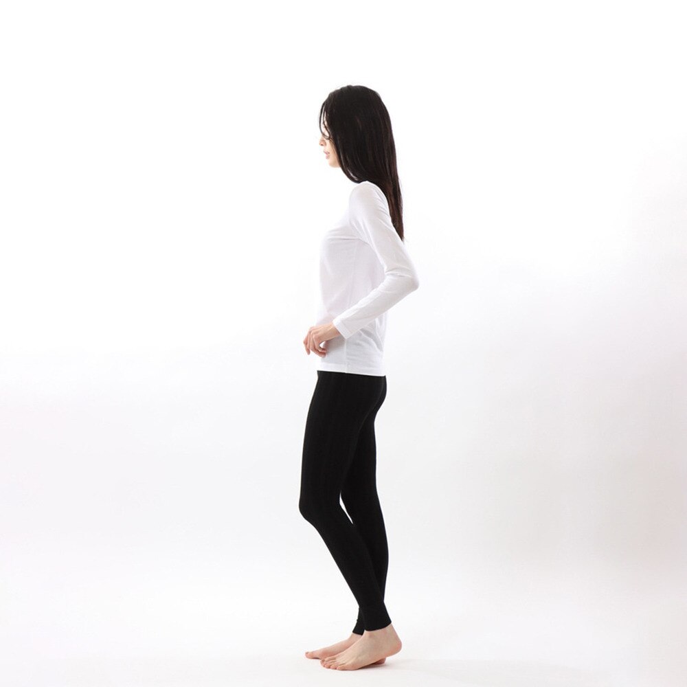 ヘインズ（Hanes）（レディース）長袖Tシャツ レディース ソフトフィット タートルネック  HW4-Y501 010