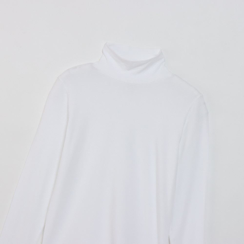 ヘインズ（Hanes）（レディース）長袖Tシャツ レディース ソフトフィット タートルネック  HW4-Y501 010