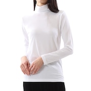 (レディース)長袖Tシャツ レディース ソフトフィット タートルネック  HW4-Y501