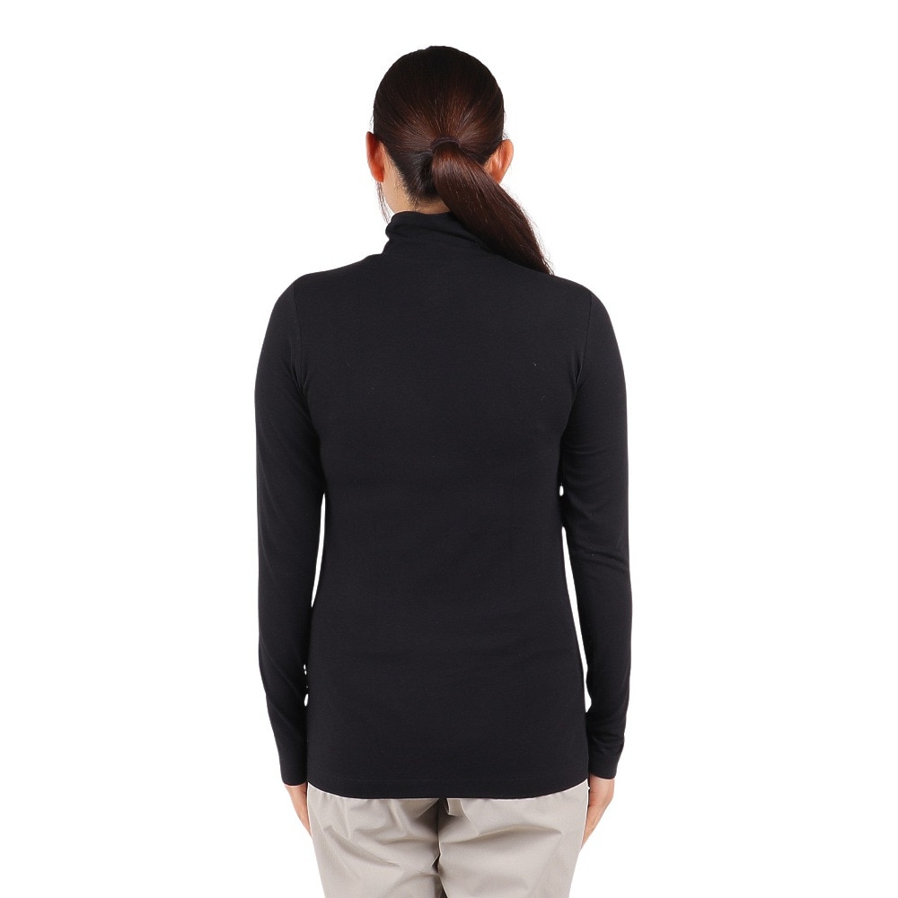 ヘインズ（Hanes）（レディース）長袖Tシャツ レディース ソフトフィット タートルネック  HW4-Y501 090